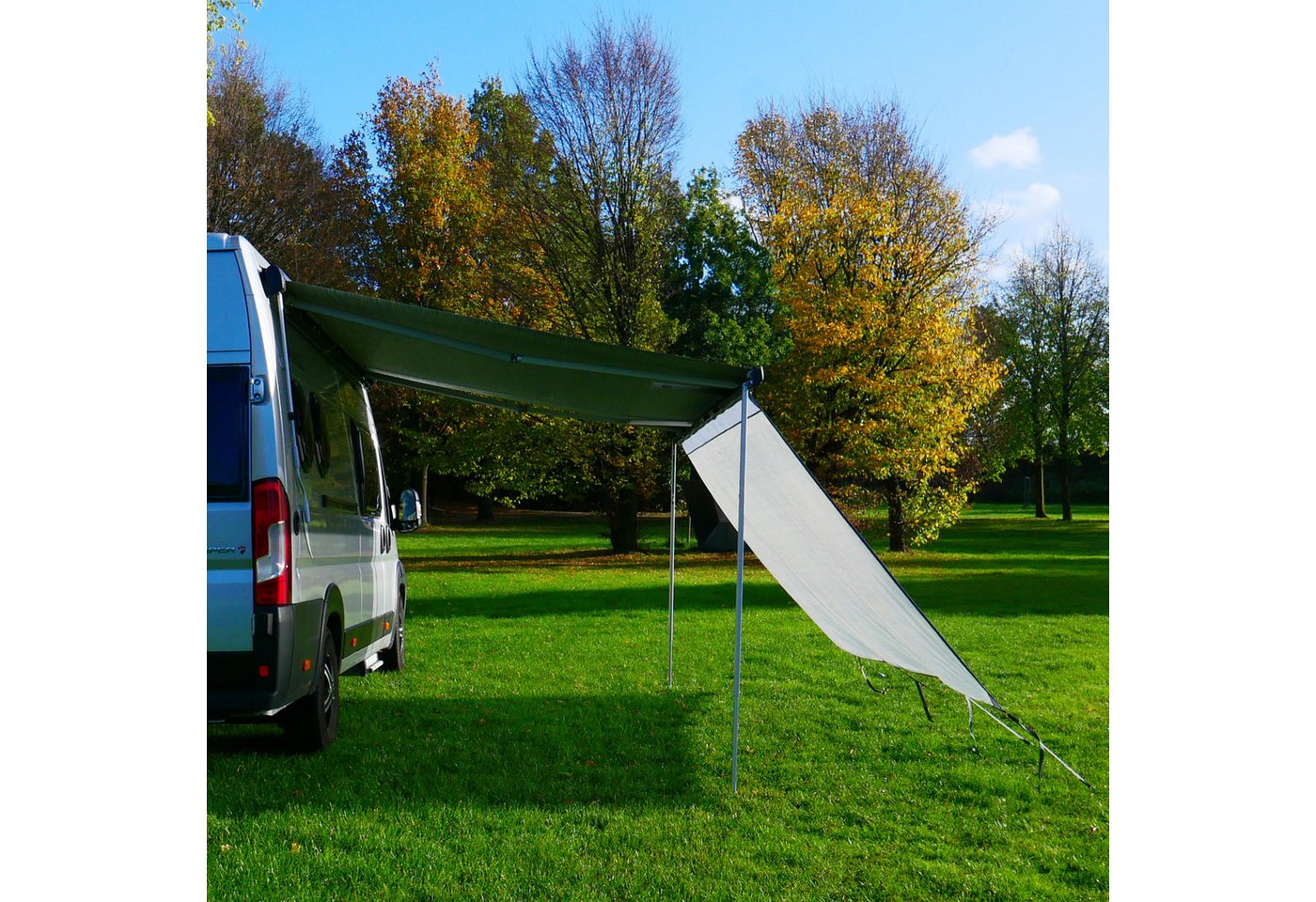 yourGEAR Vorzelt yourGEAR Capri Sun Blocker 4,8 x 2 m - Vorderwand für Markise, Personen: 0 – Bild 4 von 5