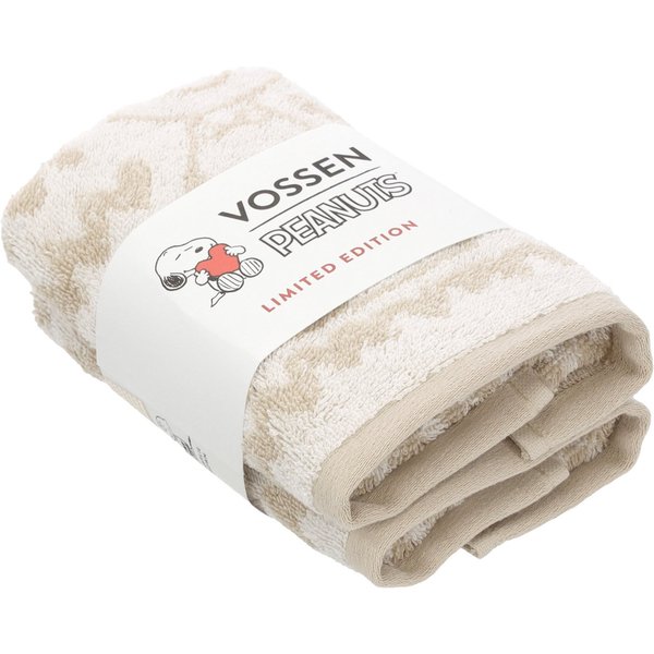Vossen Gästehandtücher CHARLIE BROWN, Jacquard (2-St), trendiger Jacquard im Zick-Zack Design