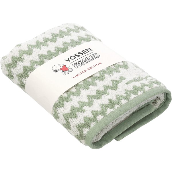 Vossen Handtuch CHARLIE BROWN, Jacquard (1-St), trendiger Jacquard im Zick-Zack Design