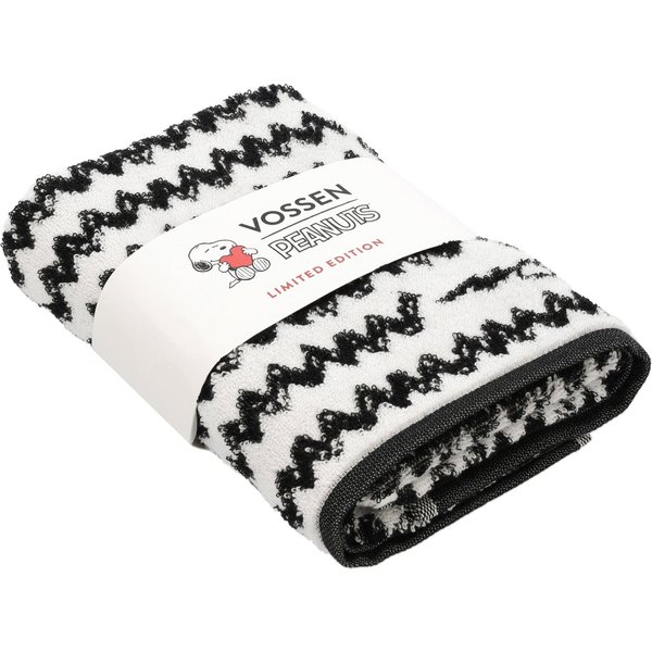 Vossen Handtuch Charlie Brown, Jacquard (1-St), trendiger Jacquard im Zick-Zack Design und Charlie Brown
