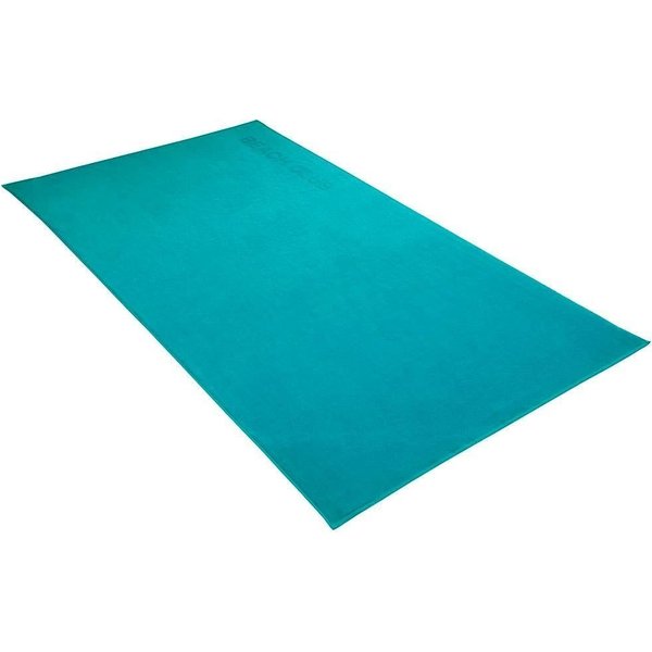 Vossen Strandtuch Beach Club, Frotteevelours (1-St), Badetuch, Uni Farben, mit Schriftzug