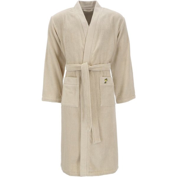 Vossen Unisex-Bademantel, Langform, Baumwolle