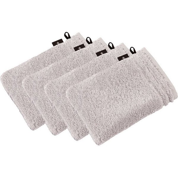 Vossen Waschhandschuh 4er Pack Waschhandschuh 22 x 16 cm Calypso feeling, Frottier (Spar-Set, 4-St)