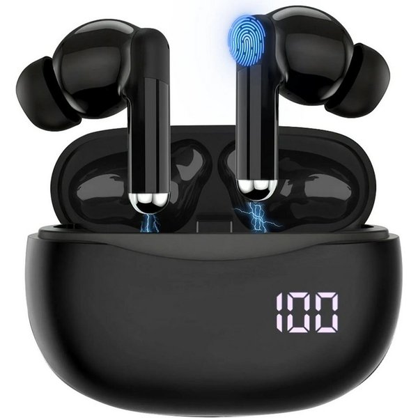 VSIUO 2026 TWS Stereo Earbuds Ohrhörer Sport Kopfhörer Bluetooth-Kopfhörer (HIFI In-Ear-Kopfhörer, Bluetooth, Bluetooth Kopfhörer Sport Kopfhörer für iPhone/Hua