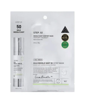 VT Cosmetics Mild Reedle Shot 50 2-Step Mask Tuchmaske · 1 Stk