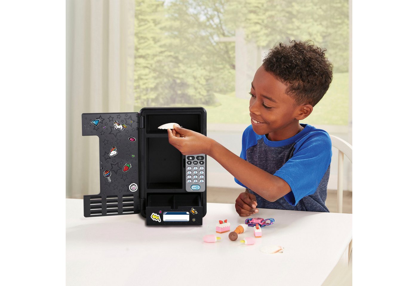 Vtech® Elektronisches Tagebuch Kidisecrets, Elektronisches Schließfach, Traumtresor black, mit Zahlencode und Lautsprecher – Bild 5 von 5