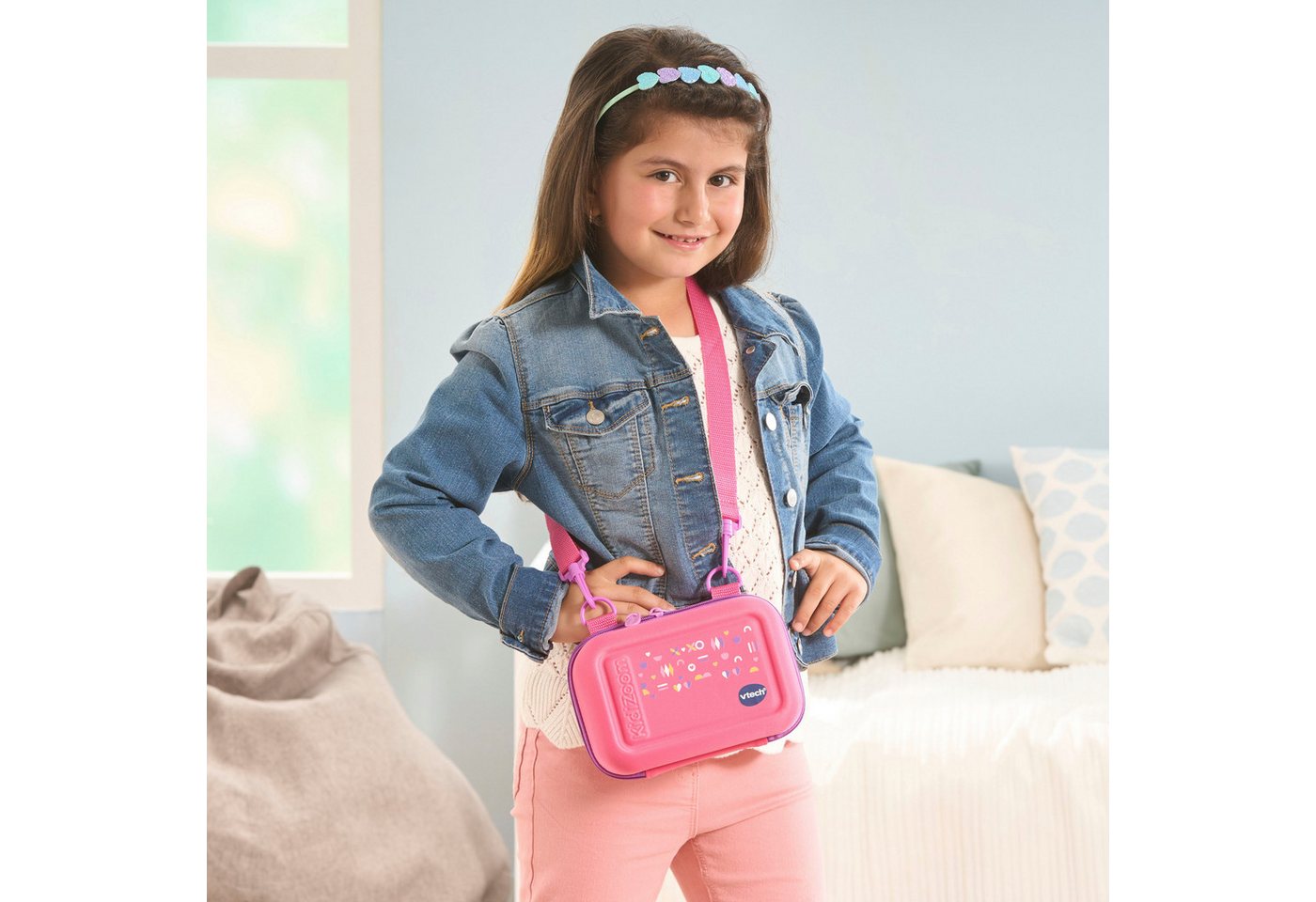 Vtech® Kameratasche KidiZoom Tragetasche, pink – Bild 3 von 3