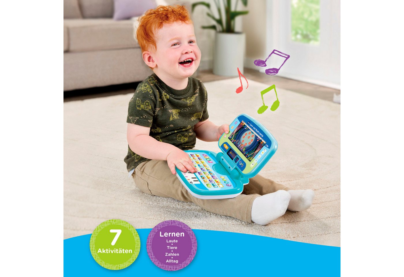 Vtech® Kindercomputer Lern- und Musik-Laptop – Bild 3 von 4