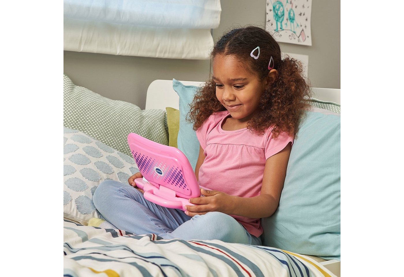 Vtech® Kindercomputer Mein Vorschul-Laptop 2.0 pink – Bild 4 von 5