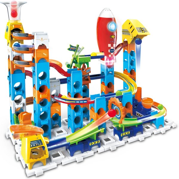 Vtech® Kugelbahn Marble Rush - Rocket Set M100 E, mit Licht- und Soundeffekten