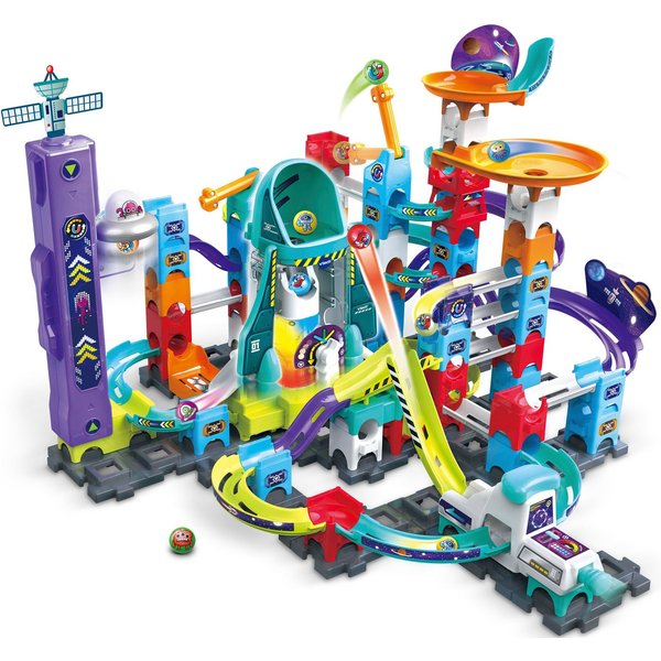 Vtech® Kugelbahn MarbleRush - Space Magnetic Set XL300 E, mit 5 magnetischen MarBalls