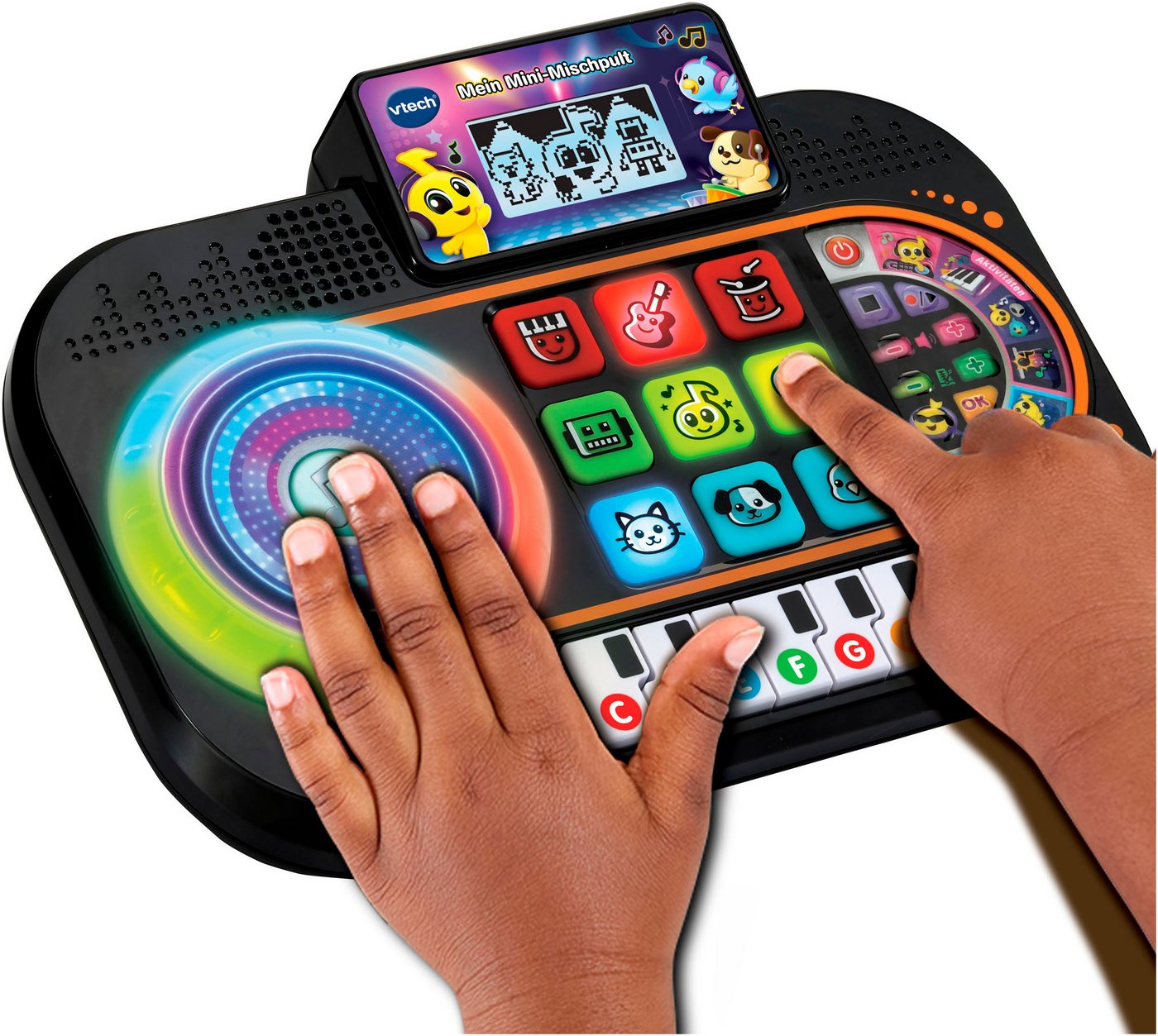 Vtech® Spielzeug-Musikinstrument Ready Set School, Mein Mini-Mischpult, mit Licht und Sound – Bild 4 von 4