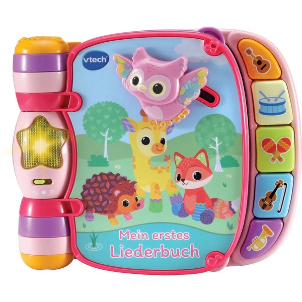 VTechBaby, Mein erstes Liederbuch, rosa, mit Licht und Sound