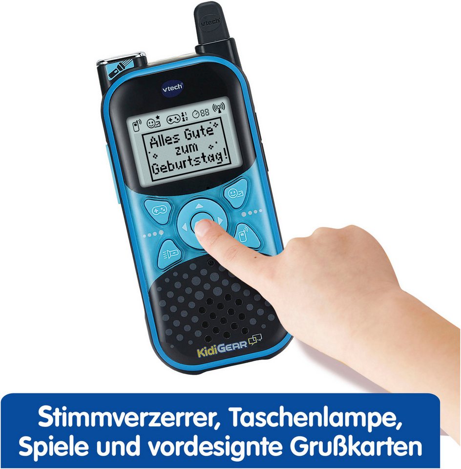 Vtech® Walkie Talkie KidiTalkie Explorer, (Set, 2-St), mit Taschenlampe – Bild 2 von 5