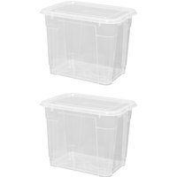 W5 Boxen mit Deckel, 40x29 x30 cm/ ca. 20 L