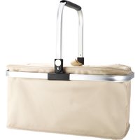 W5 Einkaufskorb mit Alurahmen, faltbar (Beige)