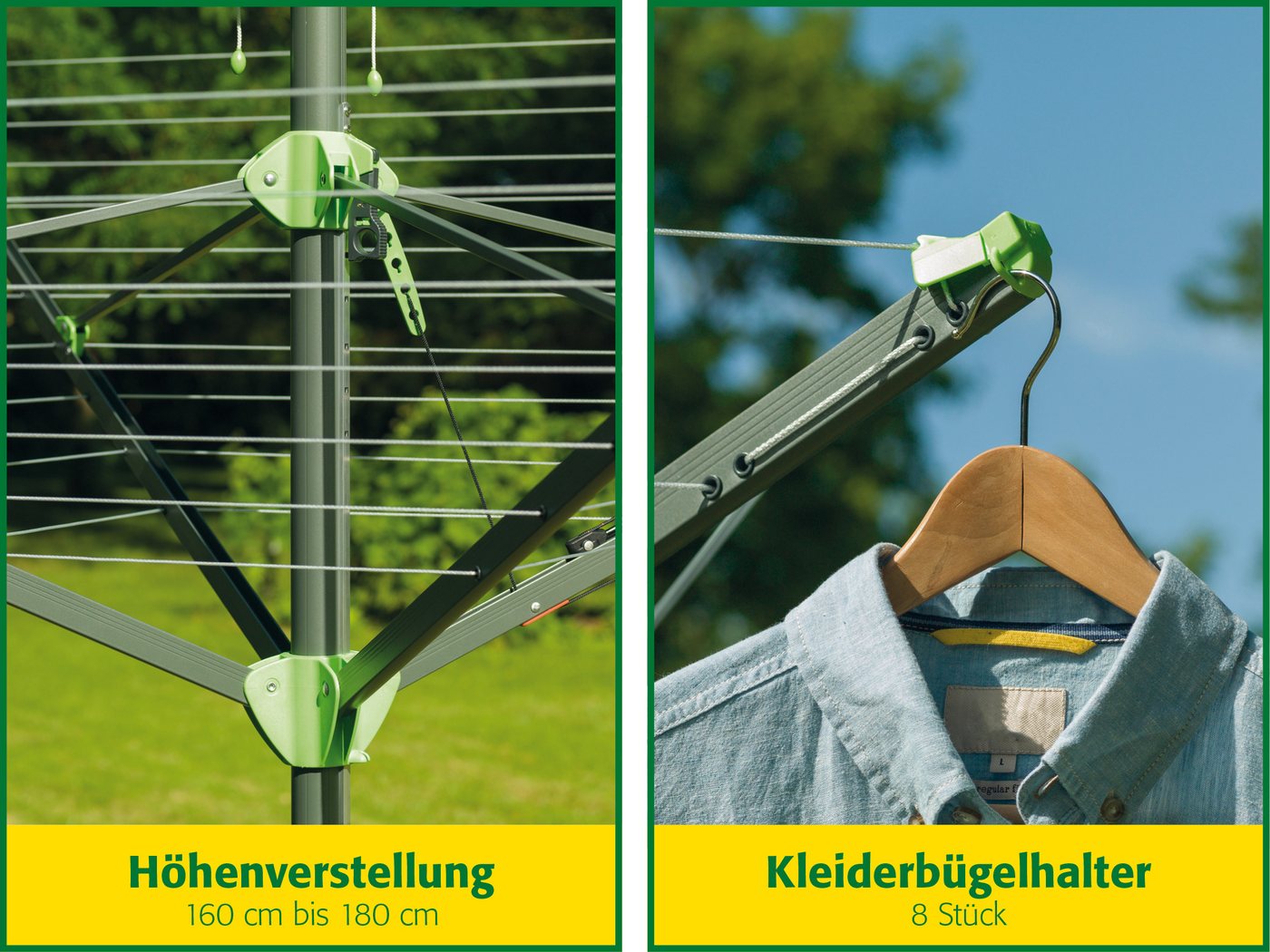 Juwel Wäschespinne Juwel Wäschespinne Novaplus Evolution Lift, Wäscheleine – Bild 5 von 5