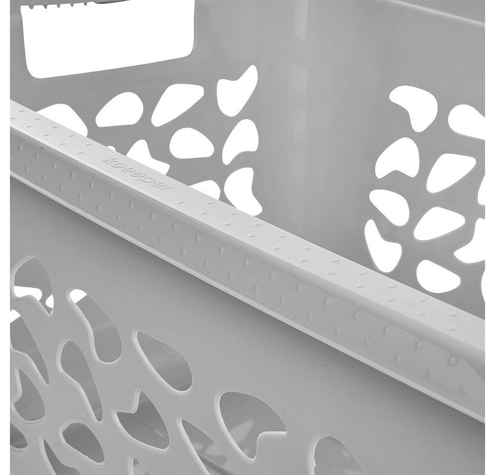 keeeper Wäscheständer keeeper Wäschekorb Jost 52,0 Ltr. 65x44x28 cm Nordic Grey – Bild 4 von 5