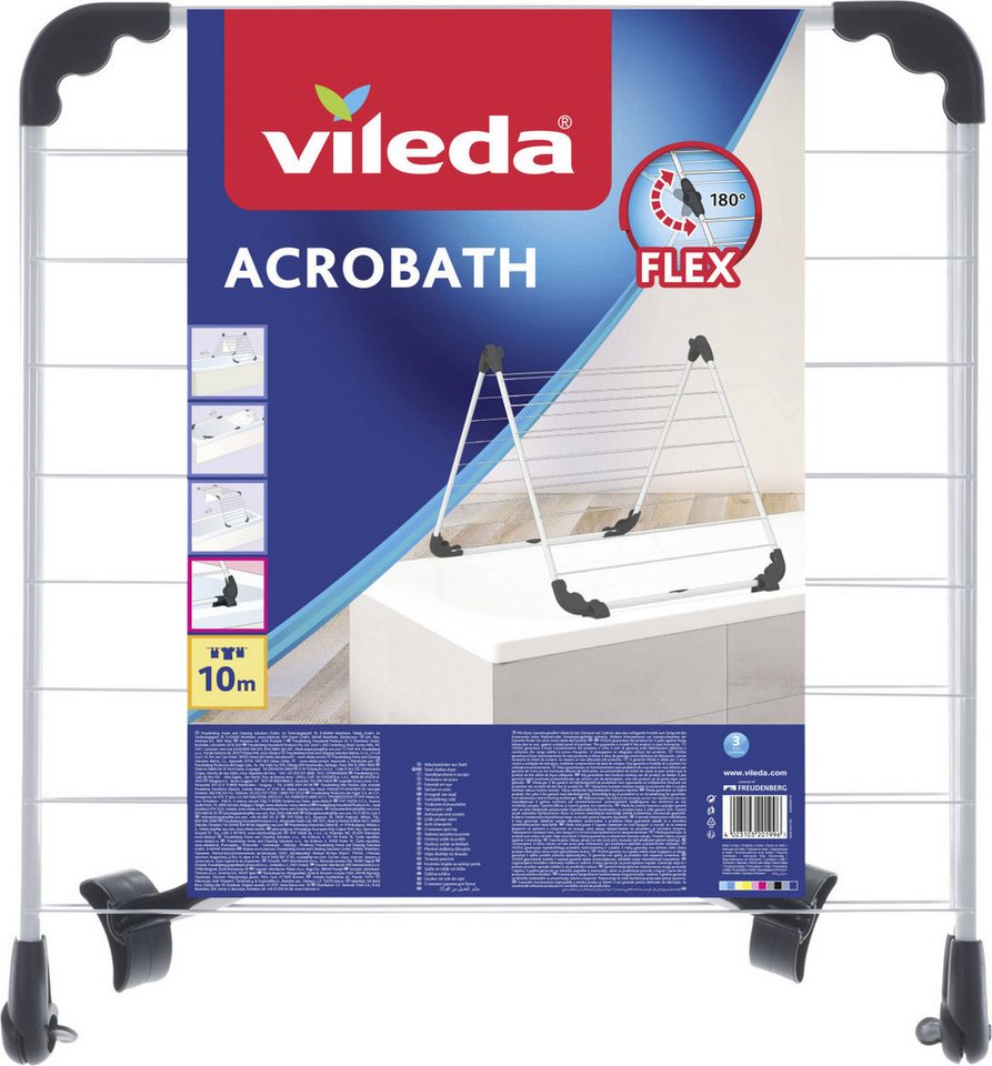 Vileda Wäscheständer Vileda Badewannentrockner Acrobath – Bild 3 von 5