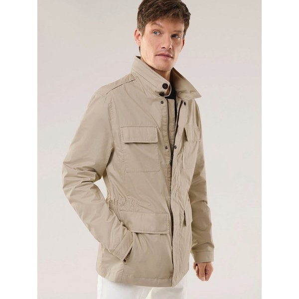 Walbusch Funktionsjacke Herren Multitaschen Jacke pflegeleicht elastisch normale u untersetzte, mit Kapuze, atmungsaktiv, Kurzgröße
