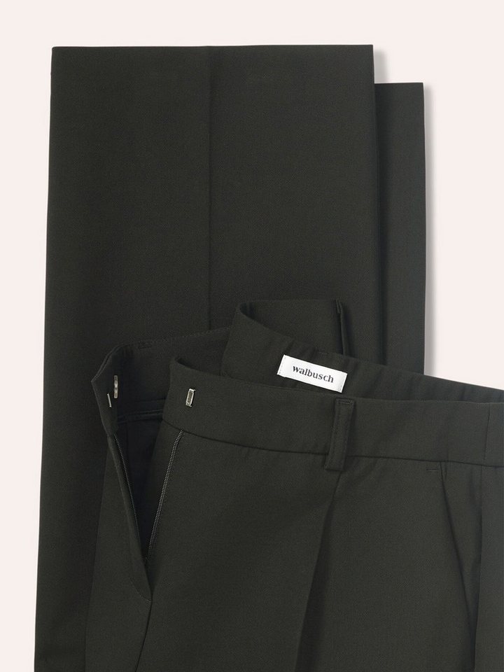 Walbusch Marlene-Hose Damen Marlene Kofferhose Regular fit, elegant, knitterarm – Bild 4 von 4