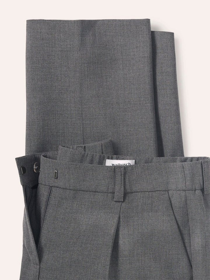 Walbusch Marlene-Hose Damen Marlene Kofferhose Regular fit, elegant, knitterarm, Kurzgröße – Bild 4 von 4