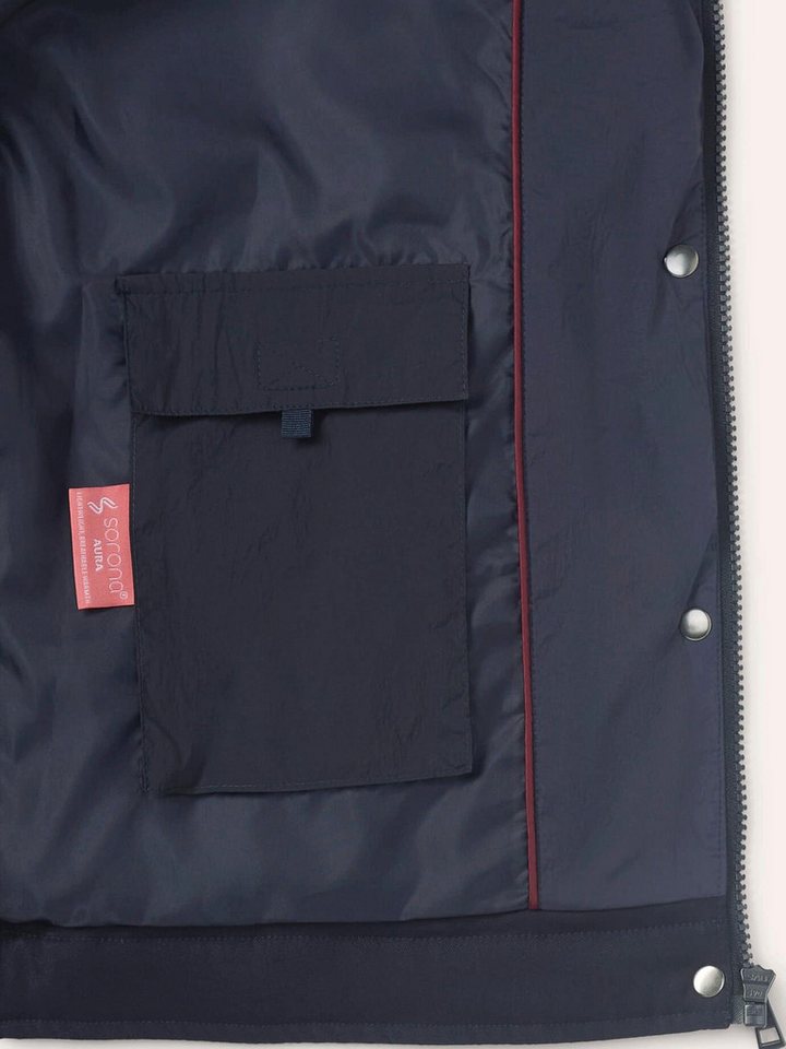 Walbusch Steppjacke Damen Kurze Steppjacke mit Materialmix Kleiner Kragen, wasserabweisend – Bild 4 von 4
