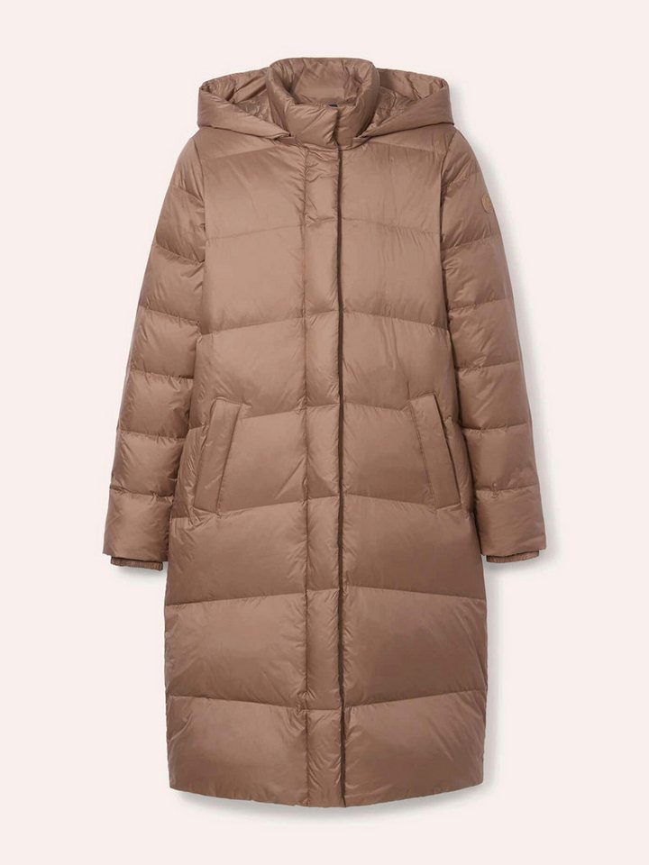 Walbusch Steppjacke Damen Langer warmer Mantel mit Echtdaune Stehkragen, wasserabweisend, wärmend – Bild 2 von 4