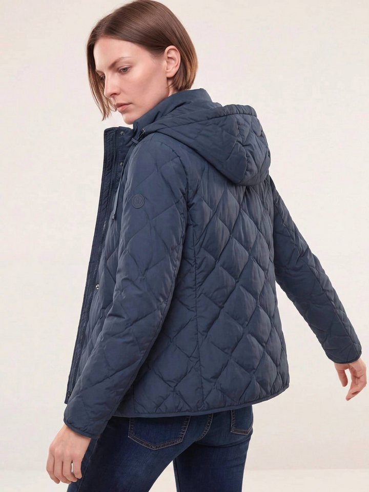 Walbusch Steppjacke Damen Leichte Steppjacke mit Rautenmuster ohne Nähte Stehkragen, modern, wasserabweisend – Bild 3 von 4
