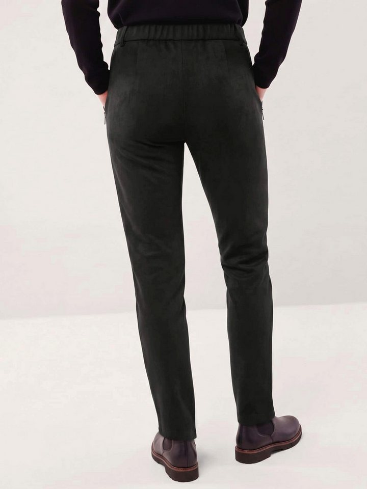 Walbusch Stoffhose Damen Suede Hose aus elastischem Material Regular fit, modern, pflegeleicht, Kurzgröße – Bild 3 von 4