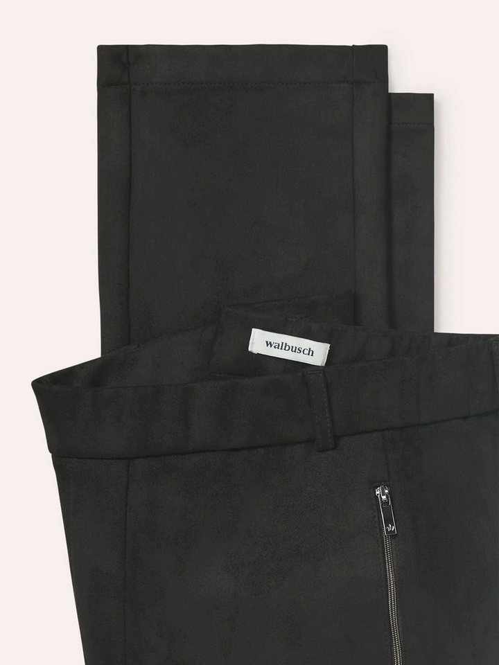 Walbusch Stoffhose Damen Suede Hose aus elastischem Material Regular fit, modern, pflegeleicht, Kurzgröße – Bild 4 von 4