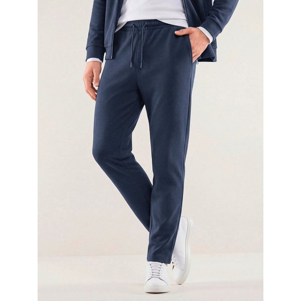 Walbusch Sweathose Herren Sweathose mit Struktur, pflegeleicht