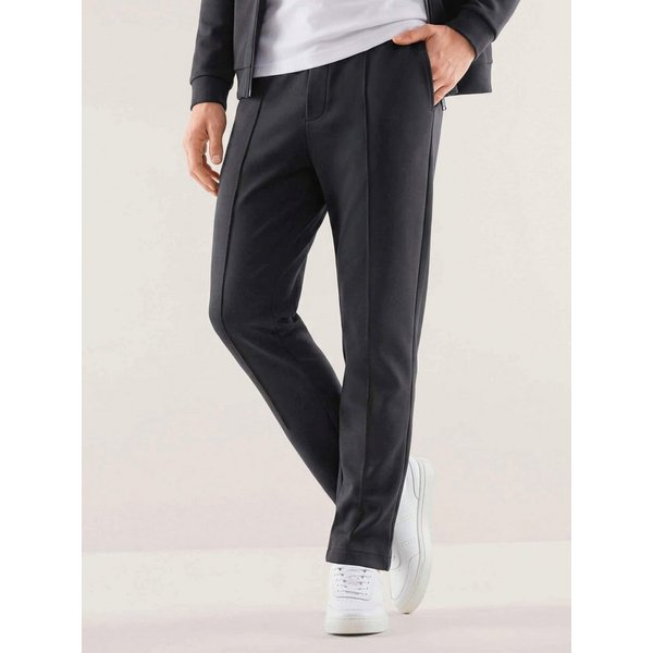 Walbusch Sweathose Herren Sweathose mit Struktur, pflegeleicht
