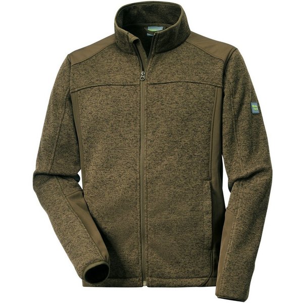 Wald & Forst Fleecejacke Strickfleecejacke Lärche