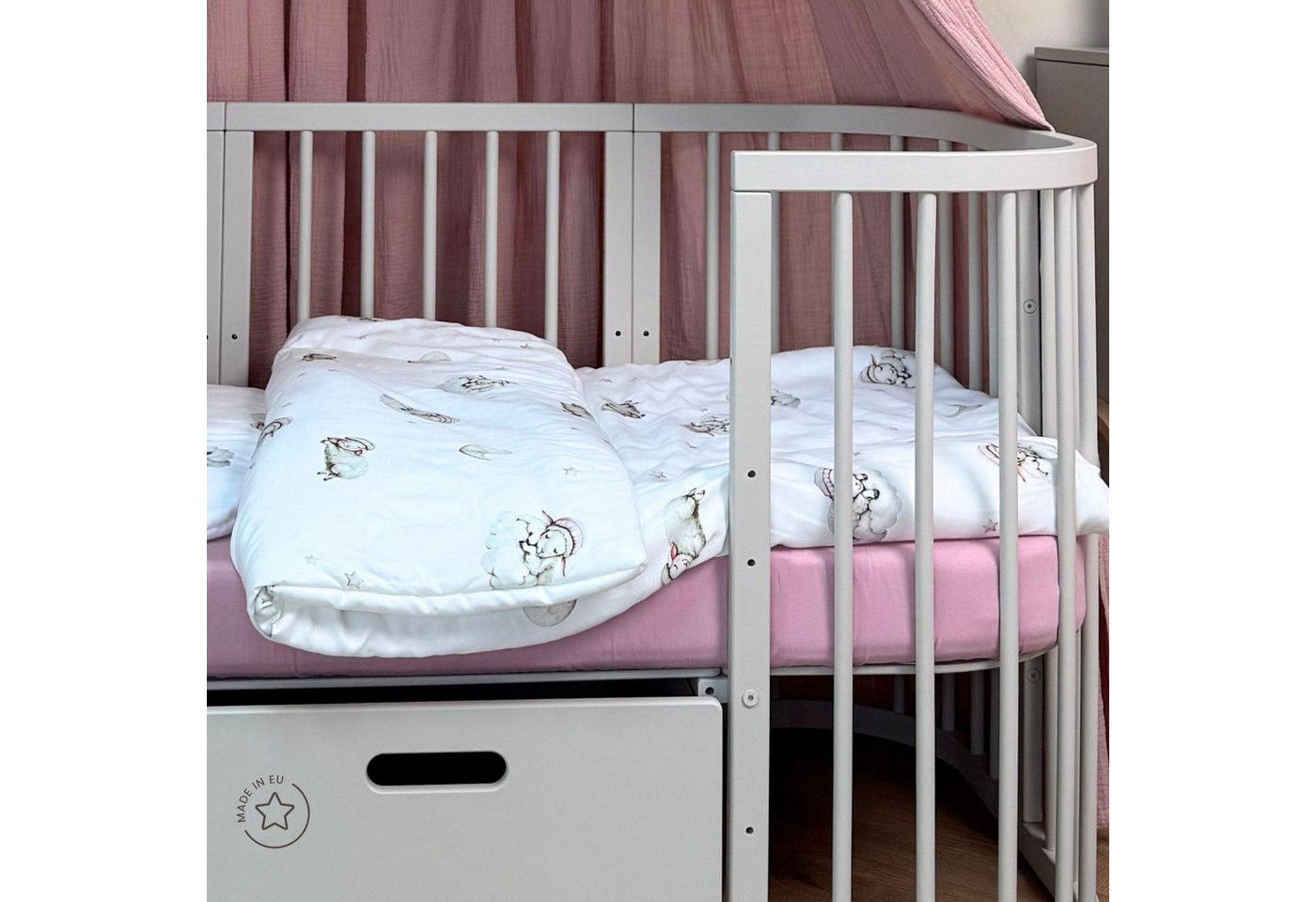 Babymatratze, Waldin, 10 cm hoch – Bild 4 von 5