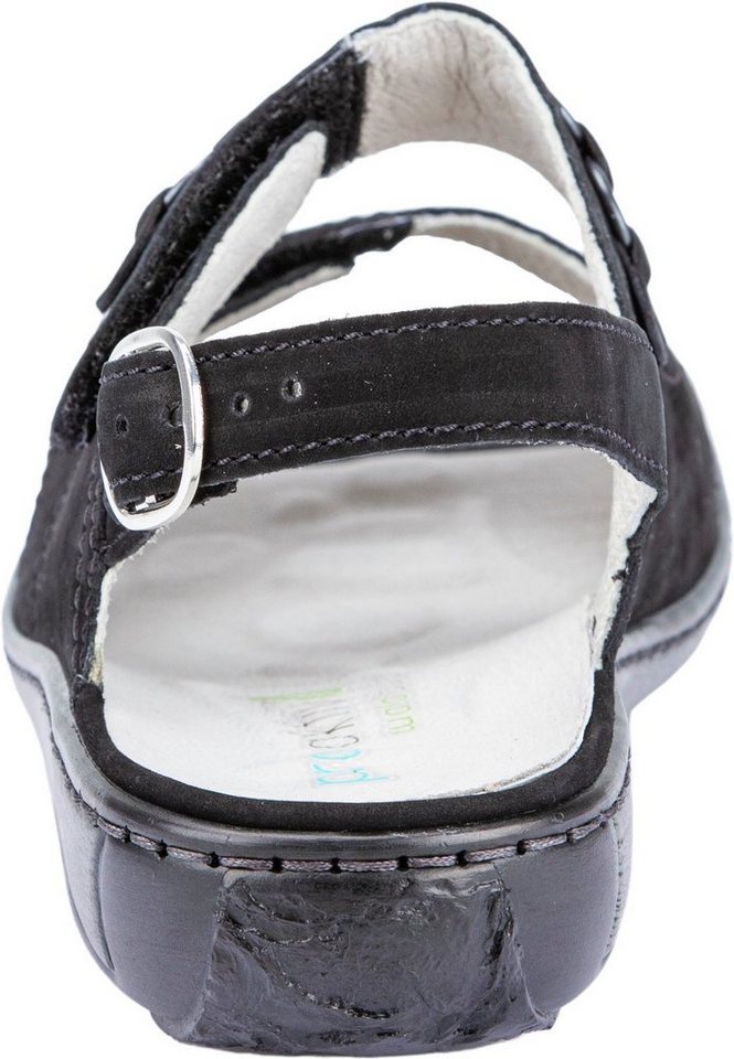 Waldläufer GARDA Riemchensandale, Sommerschuh, Sandalette, Keilabsatz, mit Druckknopf, G-Weite – Bild 2 von 5