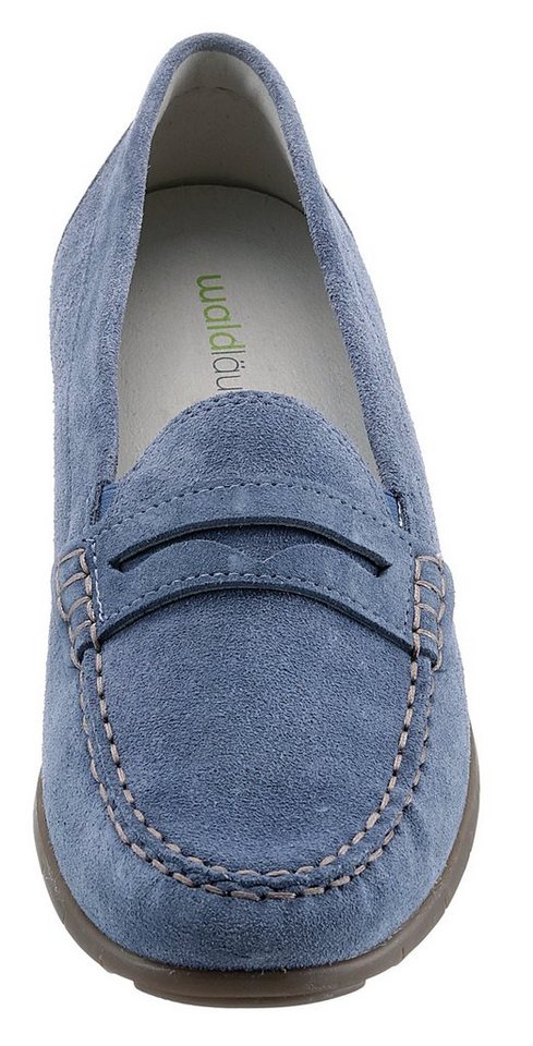Waldläufer H-LUCY Mokassin Slipper, Freizeitschuh, Halbschuh mit typischer Rahmennaht, H-Weite – Bild 4 von 5