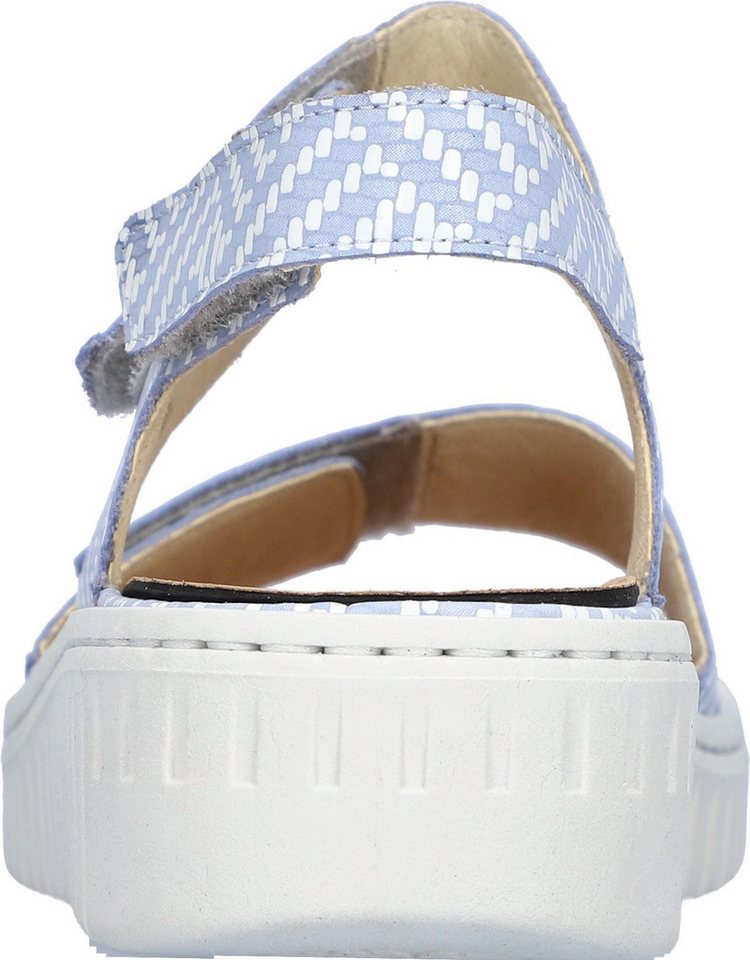 Waldläufer H-Willow Keilsandalette Sommerschuh, Sandale, Klettschuh mit Kork-Fußbett, Weite H – Bild 2 von 5
