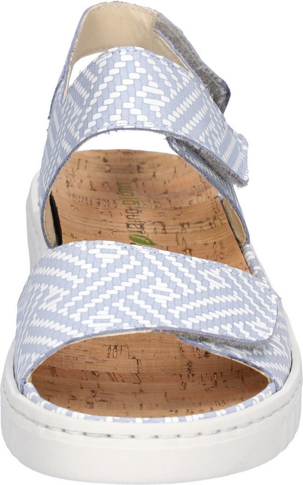 Waldläufer H-Willow Keilsandalette Sommerschuh, Sandale, Klettschuh mit Kork-Fußbett, Weite H – Bild 4 von 5