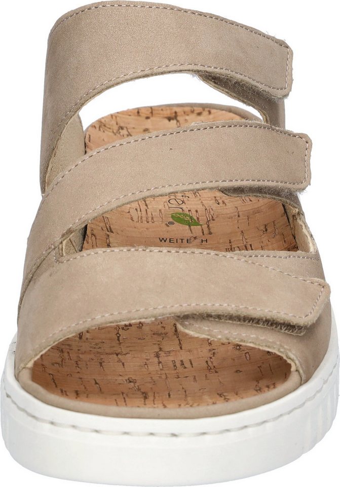 Waldläufer H-WILLOW Pantolette Sommerschuh, Hausschuh, Keilabsatz, mit Korkfußbett, H-Weite – Bild 4 von 5
