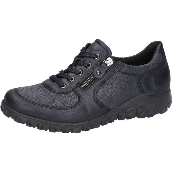 Waldläufer HAVY-Soft Sneaker, Freizeitschuh, Halbschuh, Schnürschuh in Komfortweite H (sehr weit)