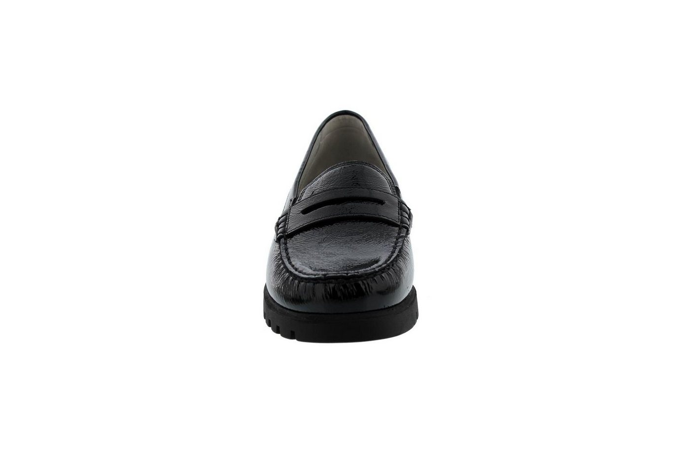 Waldläufer Waldläufer Hegli, Slipper, Profilsohle, Taipei (Lackleder), schwarz, W Slipper – Bild 3 von 5