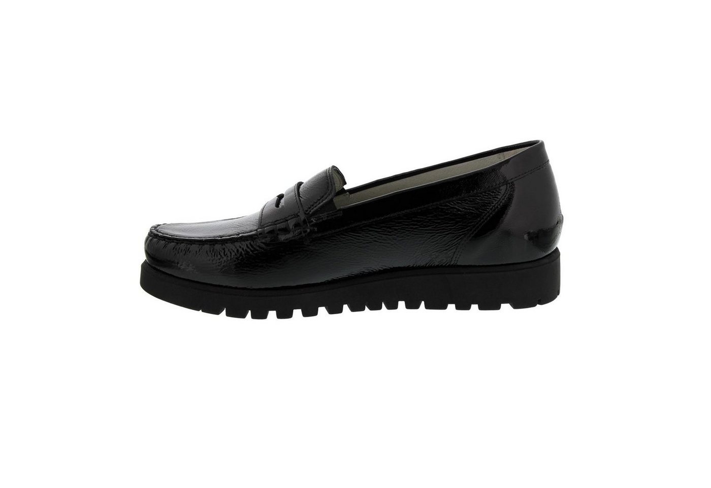 Waldläufer Waldläufer Hegli, Slipper, Profilsohle, Taipei (Lackleder), schwarz, W Slipper – Bild 5 von 5
