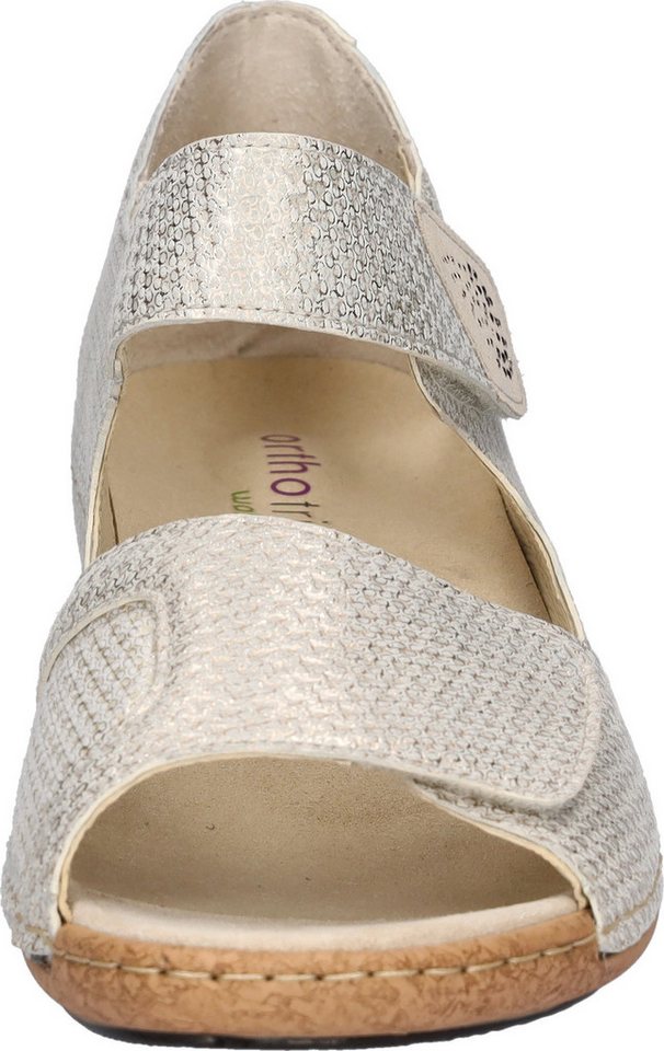 Waldläufer Heliett Sandale, Sommerschuh, Sandalette, Keilabsatz, mit Orthotritt, H-Weite – Bild 4 von 5