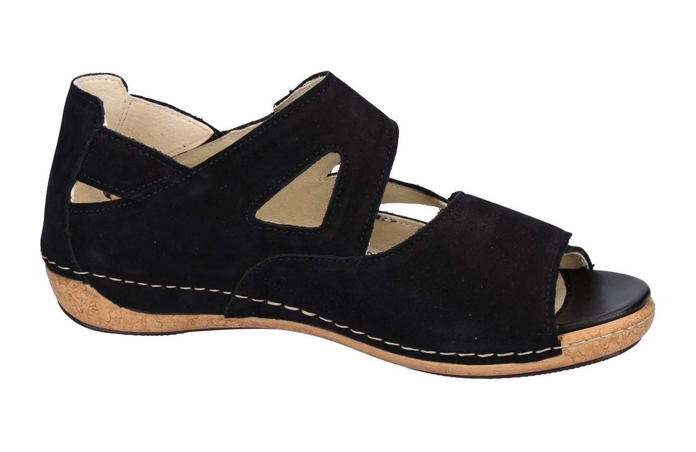 Waldläufer HELIETT Sandale, Keilsandalette, Sommerschuh, Komfortschuh, Klettverschlüsse, H-Weite – Bild 4 von 5