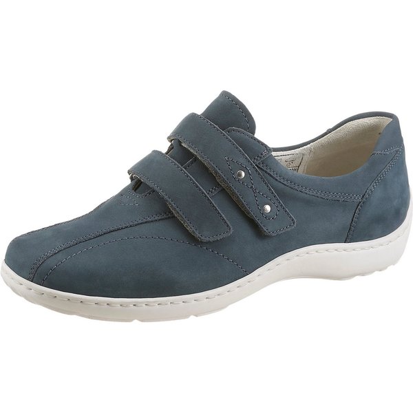 Waldläufer HENNI Klettschuh Komfortschuh, Freizeitschuh, Halbschuh mit Nieten und H-Weite