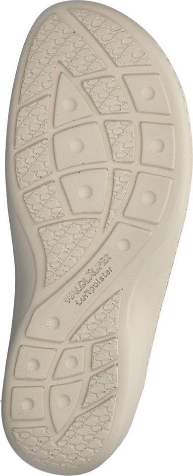 Waldläufer HERIA Clog Hausschuh, Sommerschuh, Klettschuh in Komfortweite H (sehr weit) – Bild 3 von 5