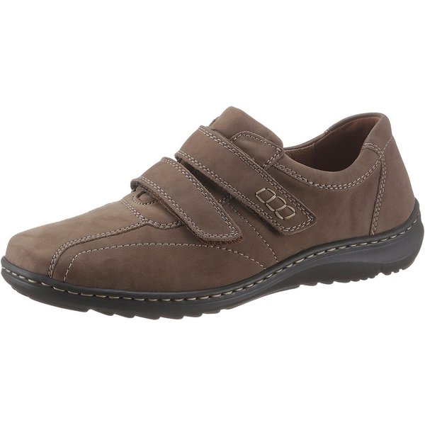 Waldläufer Herwig Klettschuh Slipper, Komfortschuh, Freizeitschuh mit Klettverschlüsse, G-Weite