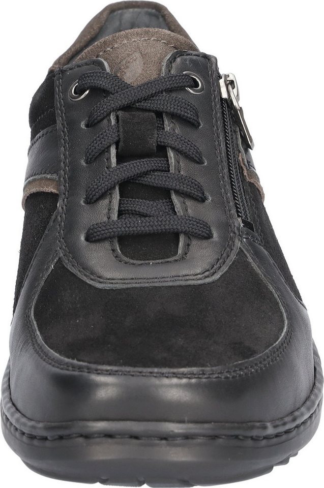 Waldläufer Herwig Schnürschuh Sneaker, Bequemschuh mit Schnürung und Reißverschluss, H-Weite – Bild 4 von 5