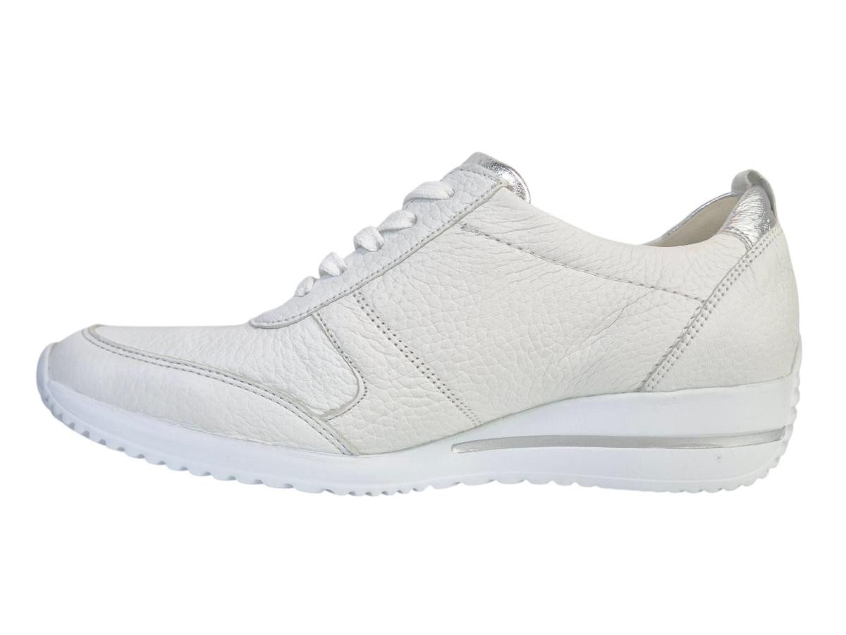 Waldläufer Himona HIRSCH weiss ZIP Slipper – Bild 2 von 3